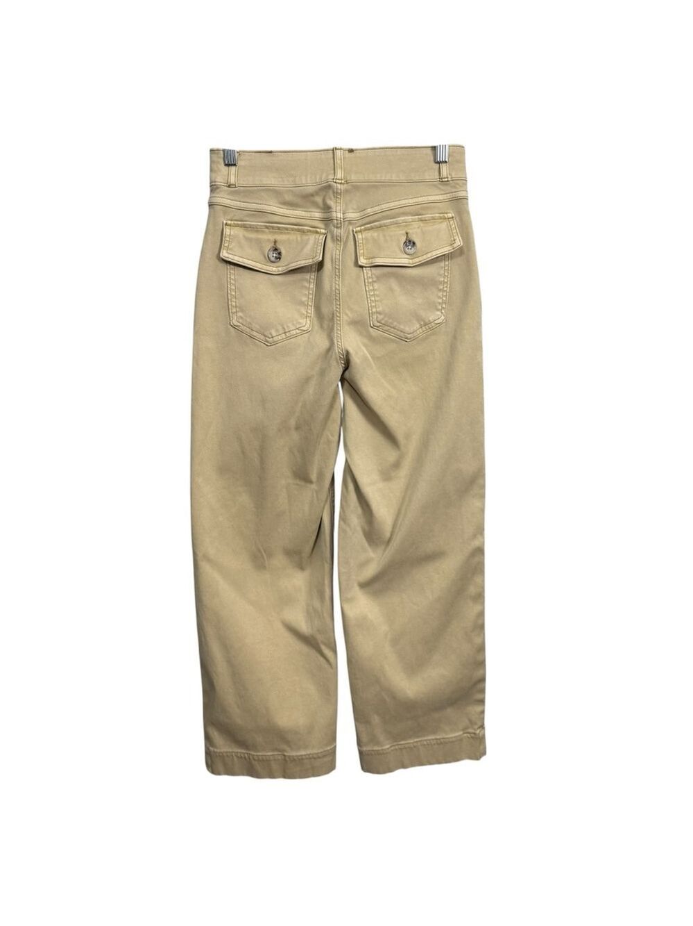 Spanx Khaki Pants Size‎ Small High Rise Stretch Button Pocket Pants - Picture 4 of 8